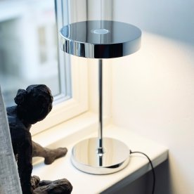 Dyberg Larsen Starlight Bordslampa, krom