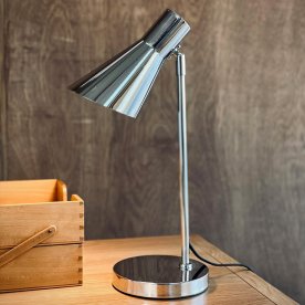 Dyberg Larsen DL12 Bordslampa, krom
