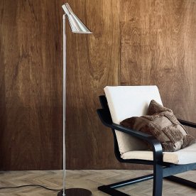 Dyberg Larsen DL12 Golvlampa, krom
