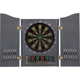 Stanlord Elektroniskt dartskåp inkl. 12 dartpilar