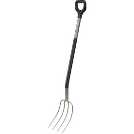 Fiskars Ergonomiskt kompostgrep, grå, 136,5 cm.