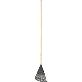 Fiskars Solid Leaf Rake, plast/trä, 199 cm.