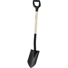 Fiskars Solid Point Spade, stål/trä, 109 cm.