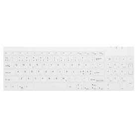 Cherry Hygiene Ultra-flat tangentbord, vit
