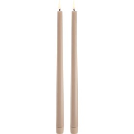 UYUNI LED-ljus H32 cm, Beige, 2 st.