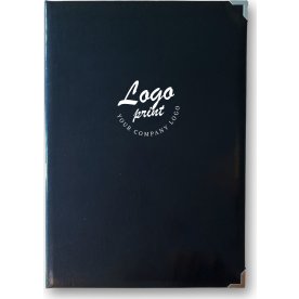 Deluxe dokumentomslag | A4 | Eget tryck | Svart