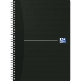 Oxford Smart Black Spiralbok A4, rutat