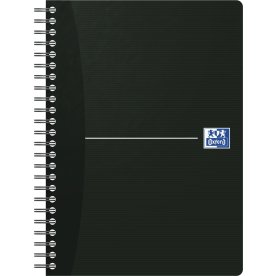 Oxford Smart Black Spiralblock A5, linjerat