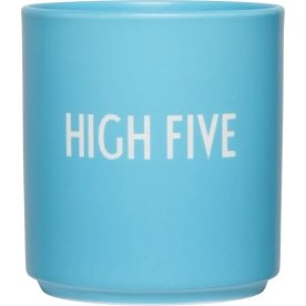 Design Letters Favourite Cup High Five, blå