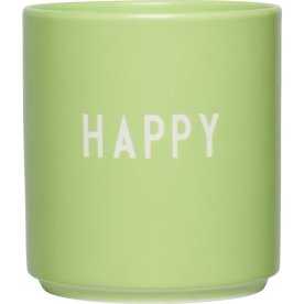 Design Letters Favourite Cup Happy, grön