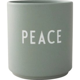 Design Letters Favourite Cup Peace, grön