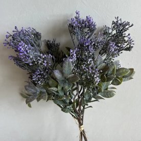 Konstgjord blomma, bunt, lila, H35 cm