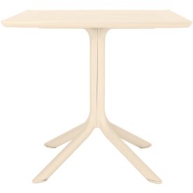 Cuba Trädgårdsbord, plast, UV, 80x80x75cm, sand