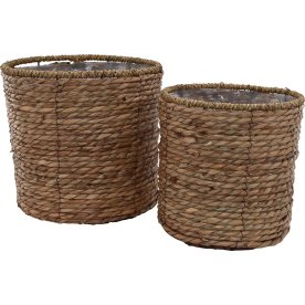 Korgset, rund, set om 2 storlekar.