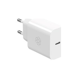 Ëssentials 40W USB-C strömadapter, vit