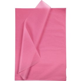 Silkespapper 50x70 cm 14g 25 ark rosa