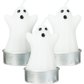 Spökljus, 3 st., paraffin