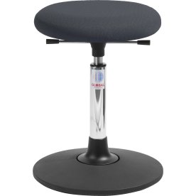 Beta stol, svart, tyg, 52-71 cm, Sway