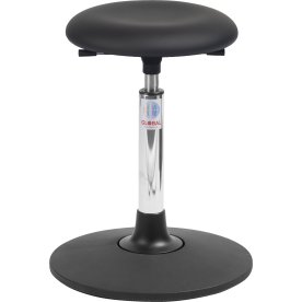 Beta Chair, Svart, konstläder, 52-71 cm, Sway