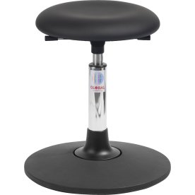 Beta Chair, Svart, konstläder, 43-56 cm, Sway