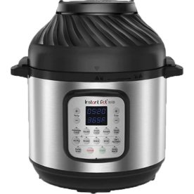 Instant Pot Duo Crisp 8+ 11-i-1 Airfryer, rostfri.