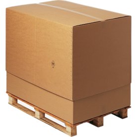 Pallcontainer | Teleskopisk | 1198x798x600 mm