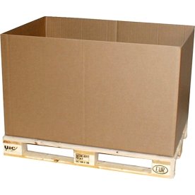 Pallcontainer | Botten med spår | 1180x780x700 mm