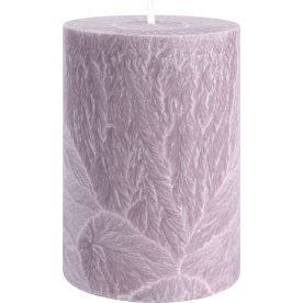 Blockljus, Shea-stearin, 6,7x10 cm, Lavendel