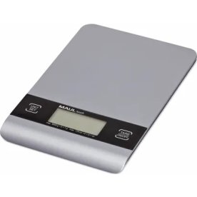 Maul 1635095 elektronisk pappersvikt, 5 kg, silver