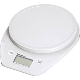 Maul 1646002 brevvåg 5 kg, batteridriven, vit