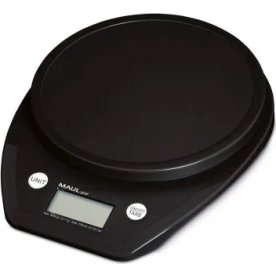 Maul 1646090 elektronisk köksvåg, 5 kg, svart