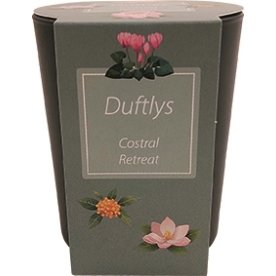 Doftljus i glas, 7,4x8,6 cm, Costral Retreat