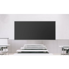 Vanerum griffeltavla ION, 123x500 cm, svart