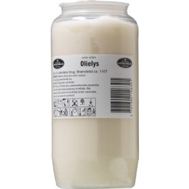 Oljeljus, 110 timmar, 6,7x14cm, vit, 1 st.