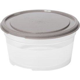 Sustain förvaringslåda, gråbrun, 0,45L.
