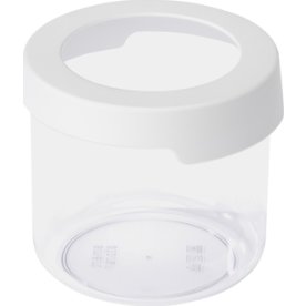 Förvaringslåda Vision med skruvlock, rund, 0,75 L