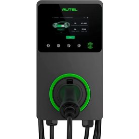 Autel MaxiCharger med kabel 22KW LCD, 4G, mörkgrå