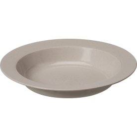 GastroMax djup tallrik, BIO, gråbrun, Ø22 cm