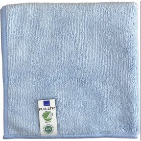 Mikrofibertrasa 32 x 32 cm Blå