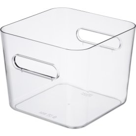 Compact Clear förvaringslåda Square L, 4,7 L