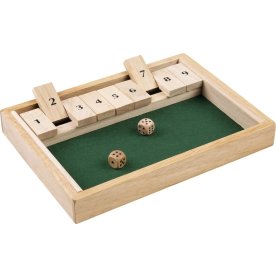 Shut the box 1 spelare inkl. 2 tärningar