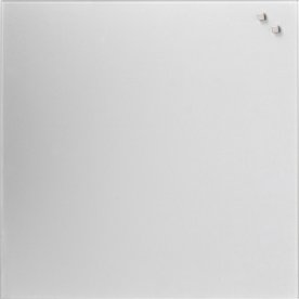 Magnetisk glastavla Naga 45x45 cm silver