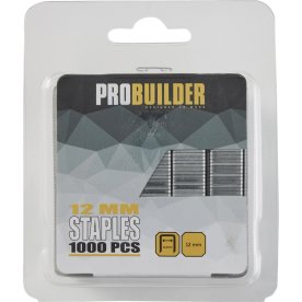 Probuilder-häftklamrar 12 mm, 1000 st.