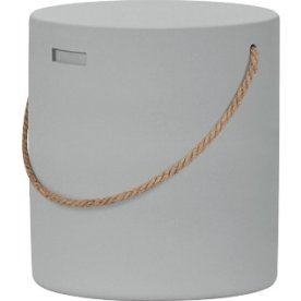 Steen Pall, Ø37xH40cm, gråmålad