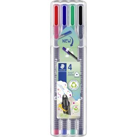 Staedtler Triplus Fineliner | 4 färger