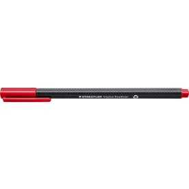 Staedtler Triplus Fineliner 334, fiberpenna, röd