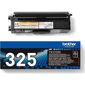 Lasertoner Brother TN325BK Svart 4000 sidor