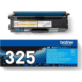 Lasertoner Brother TN325C Blå 3500 sidor