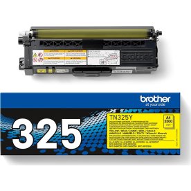 Lasertoner Brother TN325Y Gul 3500 sidor