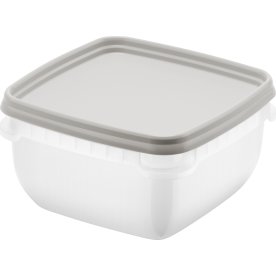 Frysförvaringslåda, gråbrun, 0,5L, 5 st.
